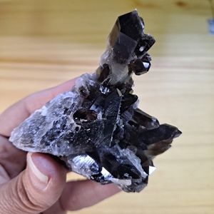 Unique Smoky Quartz Crystal Cluster